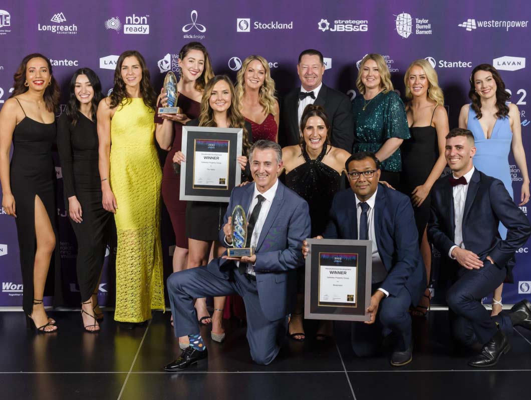 UDIA awards with the Satterley team