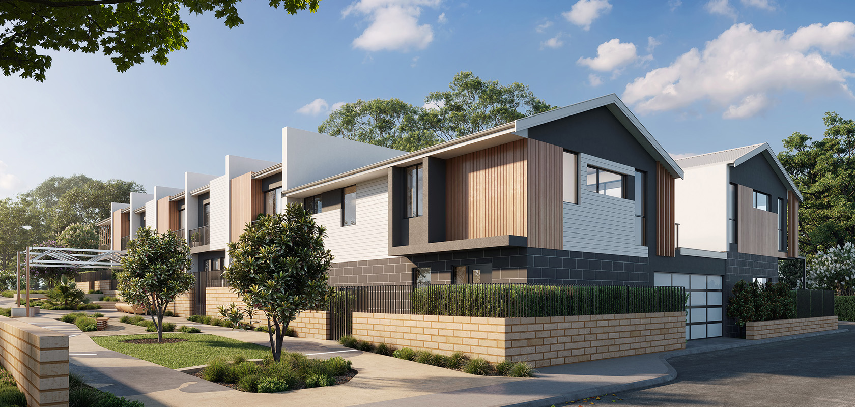 Gallery, Willagee, artist impression of town home living