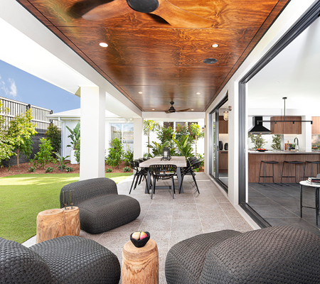 Ridgeview, Narangba house outdoor area.