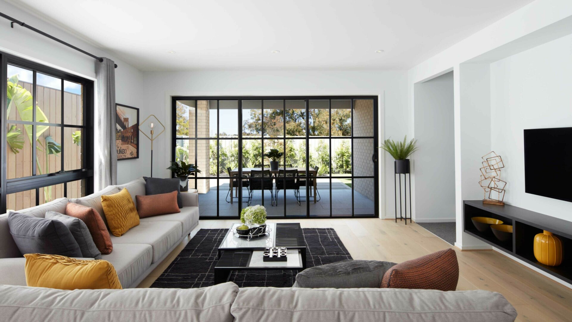True North, Greenvale inside built home.