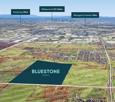 Bluestone, Tarneit location map v1