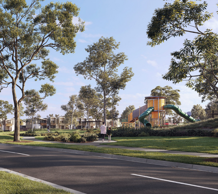 Heartford, Donnybrook artist impression of playground.