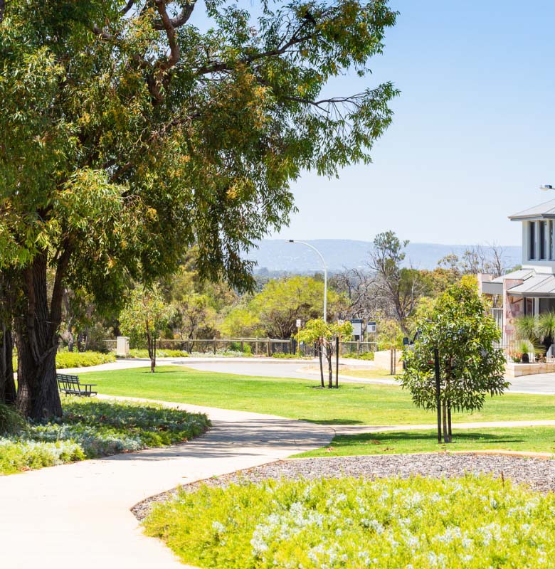 Seven Hills Dianella footpath