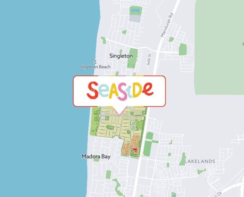 Seaside, Madora Bay, masterplan preview