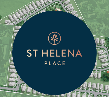 St Helena Place, St Helena logo.