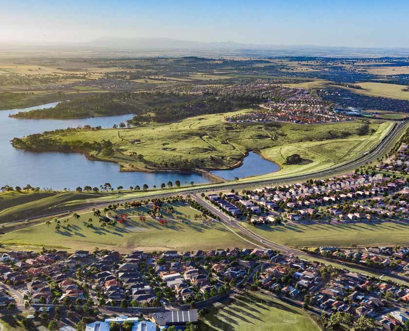 True North, Greenvale aerial view.