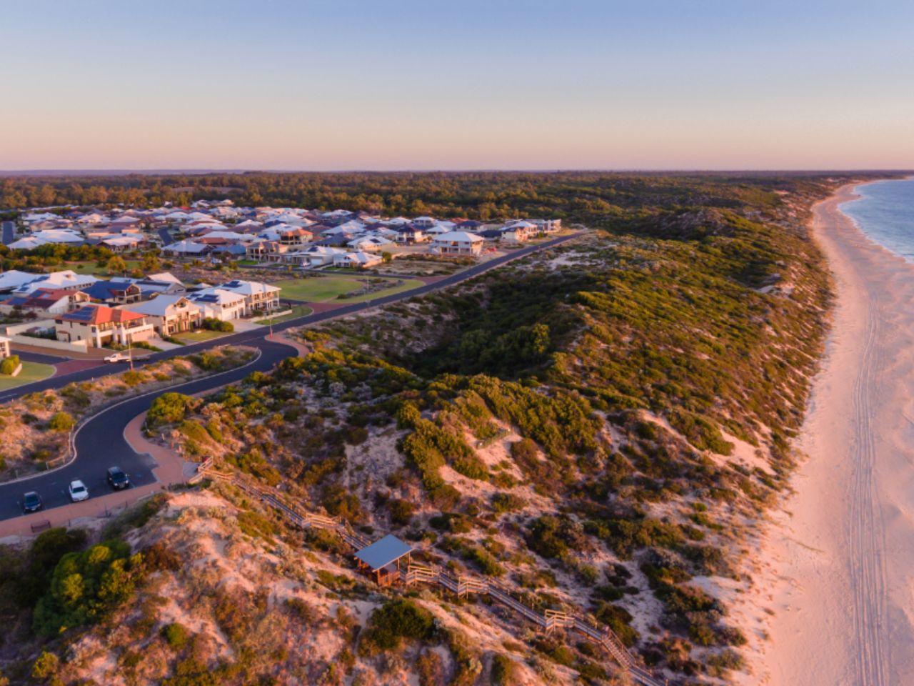 Dalyellup Beach, Dalyellup aerial shot