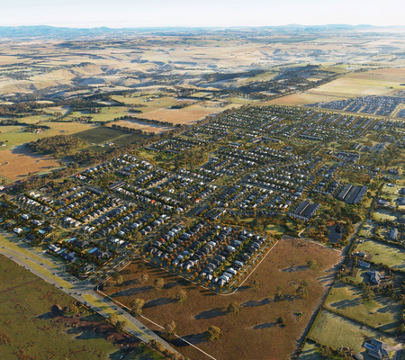 Botanical, Mickleham aerial shot of the community.