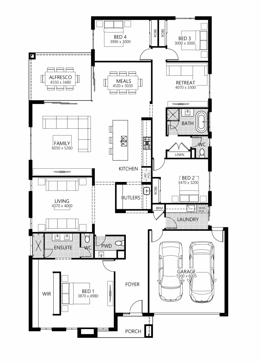 Botanical, Mickleham Acland Floorplan