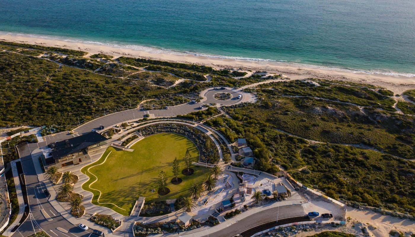 Eden Beach, Jindalee, aerial view v2