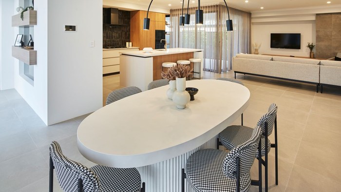 Catalina, Mindarie and Clarkson, kitchen and family