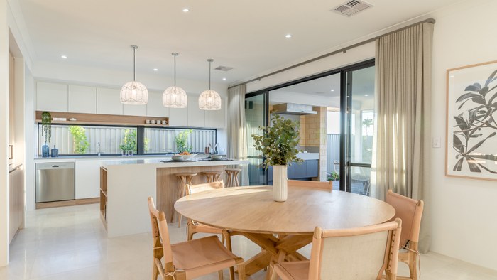 The Vista kitchen and dining