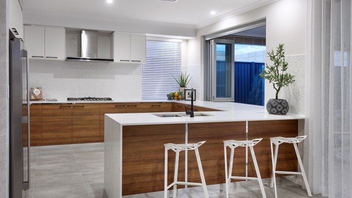 Affordable Living Homes The Palm Springs kitchen