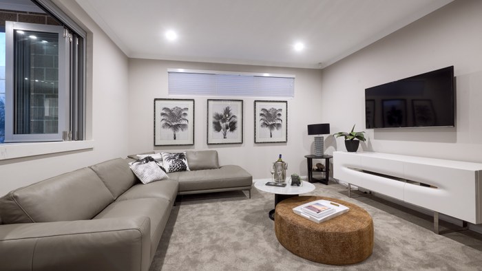 Affordable Living Homes The Palm Springs living area
