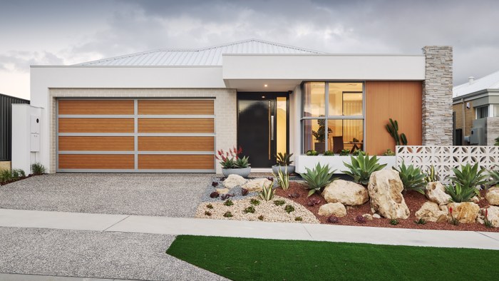 Affordable Living Homes The Palm Springs front elevation