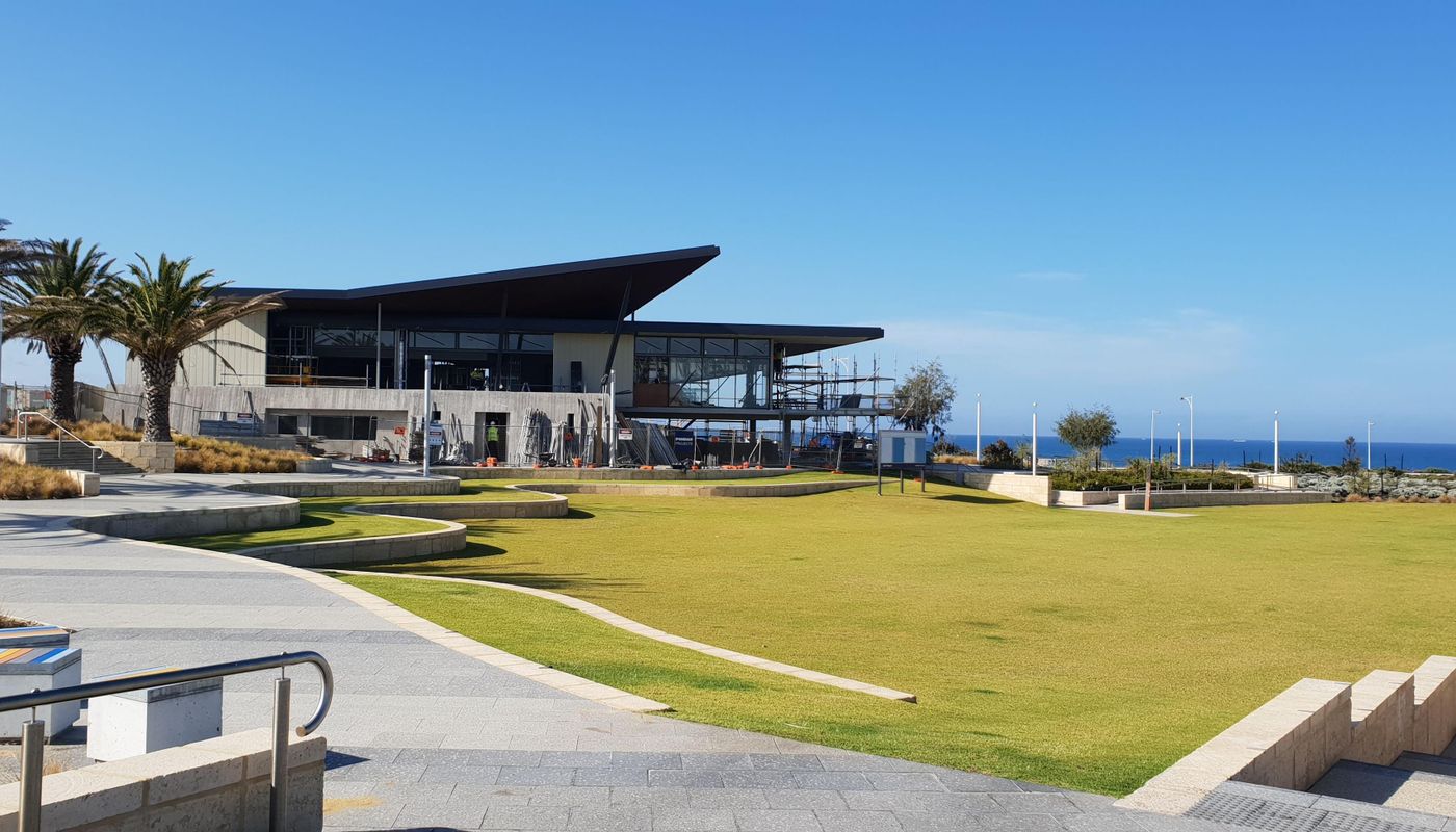 Eden Beach, Jindalee, The Beach House under construction