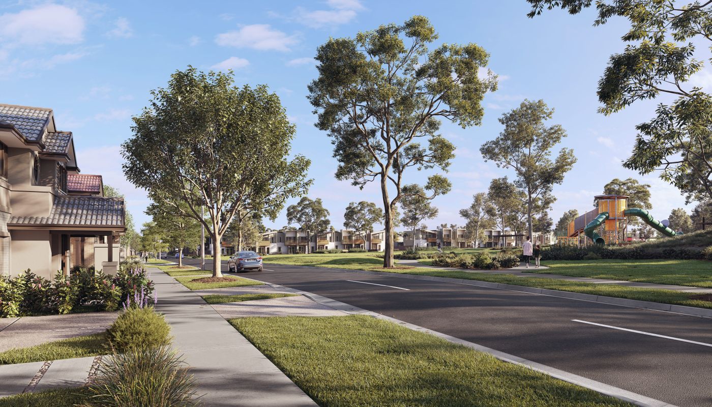 Heartford, Donnybrook artist impression of street scape v2.