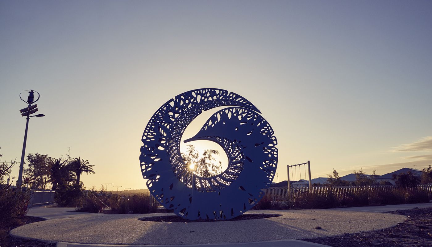 Catalina, Mindarie and Clarkson, unique art work within community