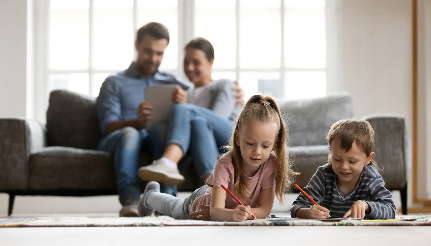 Young family living in Kwinana