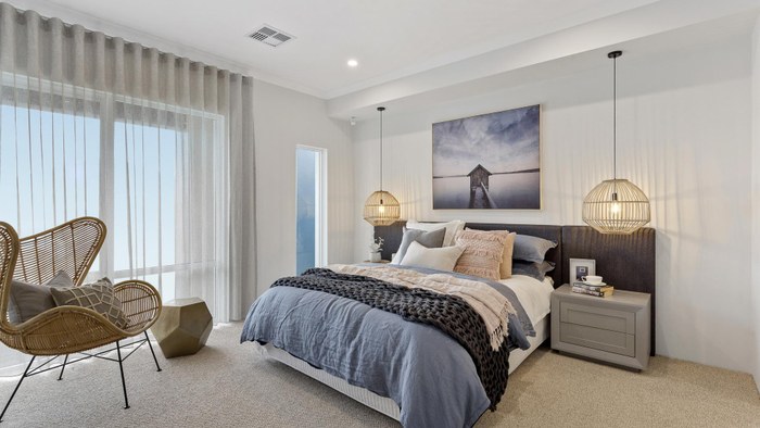 Aussie Living Homes The Newport master bedroom
