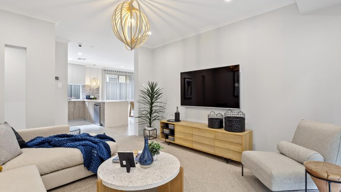 Aussie Living Homes The Newport living area