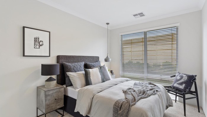 Aussie Homes Living The Newport bedroom