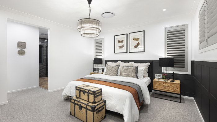 Brighton Homes The Grayson master bedroom