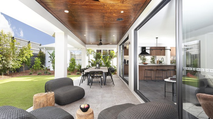 Brighton Homes The Grayson outdoor living