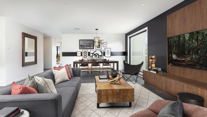 Brighton Homes The Grayson living area