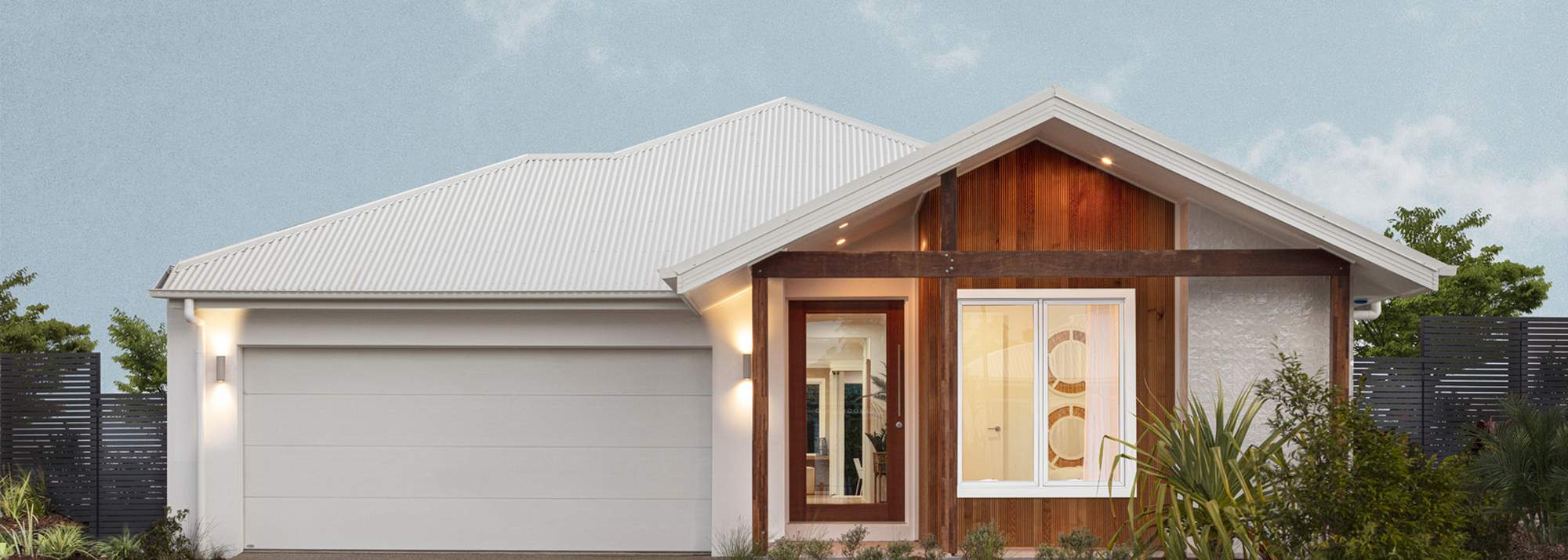 Brighton Homes The Lexi single storey front elevation