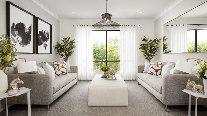 Carlisle Homes Matera living area