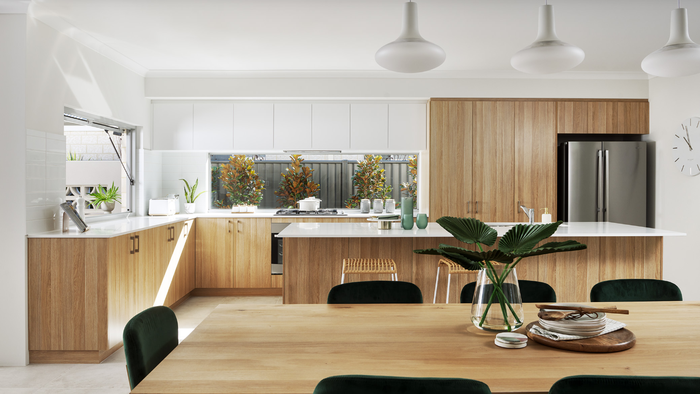 Celebration Homes The Indio kitchen and dining