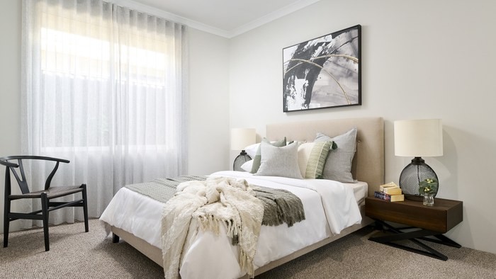 Content Living The Sandford bedroom