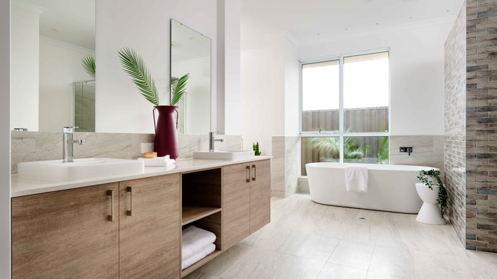 Content Living The Seaside bathroom