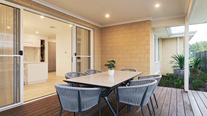 Seaside, Madora Bay, Content Living alfresco area