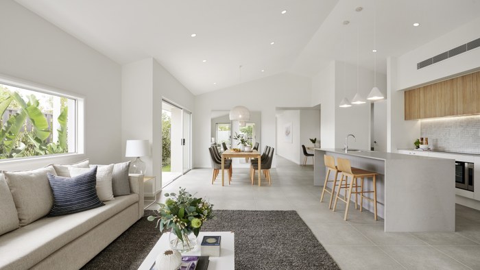 Coral Homes The Noosaville open plan