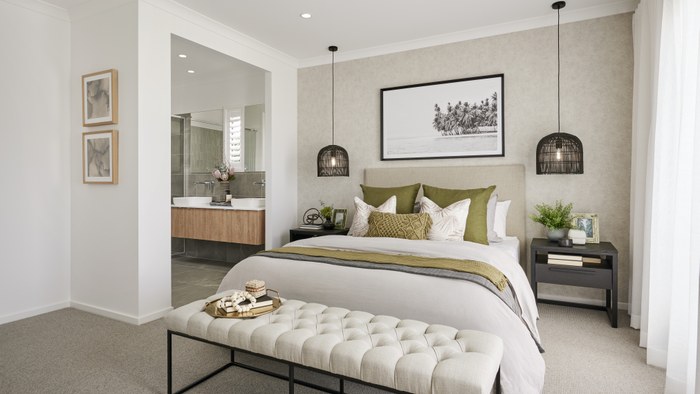 Coral Homes The Grange master bedroom