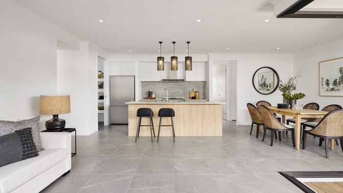 Coral Homes The Grange open plan