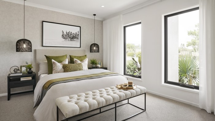 Coral Homes The Grange master bedroom