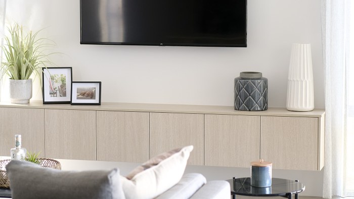 DreamStart Homes The Dallas lounge room