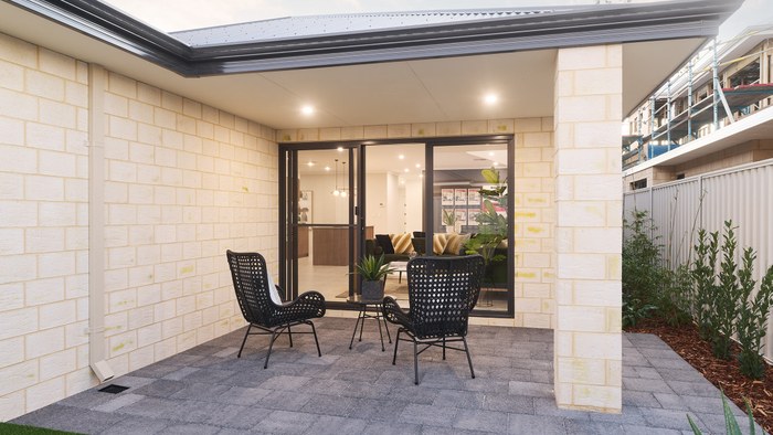 Dream Start Homes The Indiana alfresco