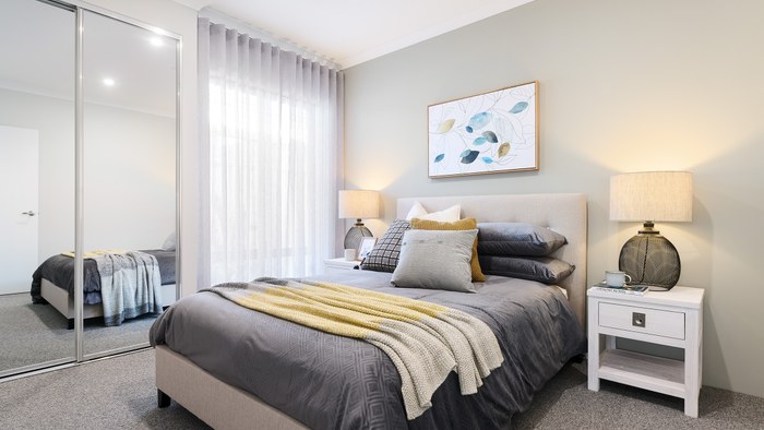 Dream Start Homes bedroom