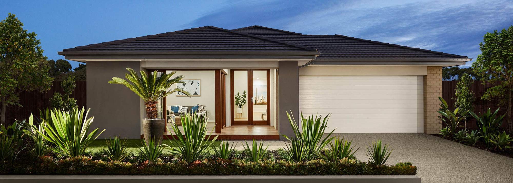 Arcadia, Officer eight homes s three front façade v2