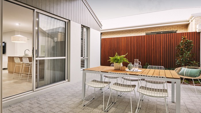 Homebuyers Centre The Cove alfresco area