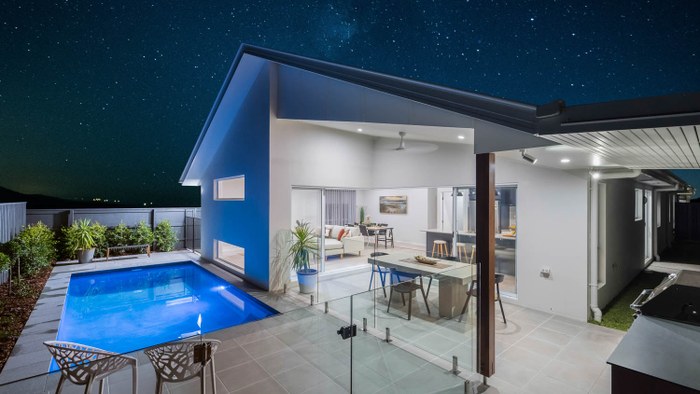 Integrale Homes The Madision living area