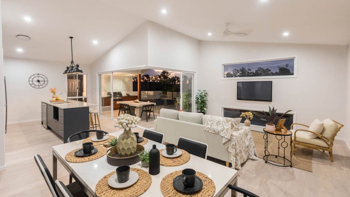 Integrale Homes The Madison open plan living