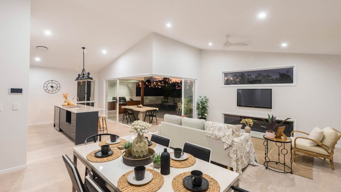 Integrale Homes The Madision open plan