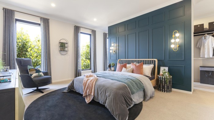 JG King Homes Carson master bedroom