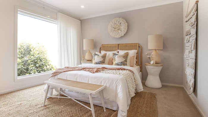 JG King Homes Melrose bedroom