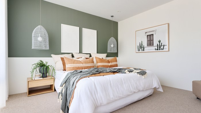 New Generation Homes The Nevada master bedroom